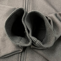 adidas アディダス 90's デサント社製 トラックジャケット ブラック sizeXO※フロントダメージ有 瑞穂店