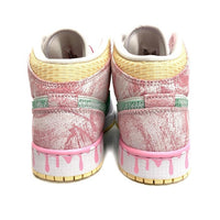 NIKE ナイキ DD1666-100 GS Air Jordan 1 Mid Paint Drip エアジョーダン スニーカー ホワイト size24.5cm 瑞穂店