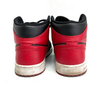 NIKE ナイキ 554724-074 Air Jordan 1 Mid Bred エア ジョーダン 1 ミッド スニーカー レッド size26.5cm 瑞穂店