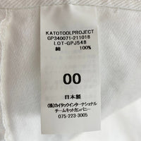 GRANDMA MAMA DAUGHTER グランマママドーター サイドジップ デニムパンツ ホワイト size00 瑞穂店