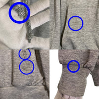 80's~ McGREGOR マクレガー ジップアップ スウェットパーカー グレー 薄手 Size 2X 福生店