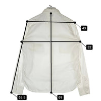 JELADO ジェラード ガチャポケ ワークシャツ ホワイト sizeM 瑞穂店