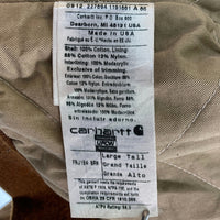 Carhartt カーハート USA製 Flame Resistant 防炎 アクティブジャケット ブラウン sizeL 瑞穂店