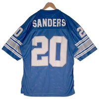REEBOK リーボック Detroit Lions デトロイト ライオンズ 半袖 ゲームシャツ ライトブルー Size M 福生店