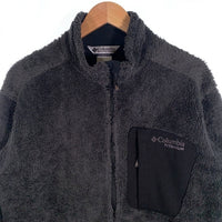 Columbia コロンビア TITANIUM ジップアップ フリース ジャケット チャコール Size XL 福生店