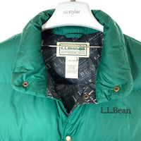 L.L.Bean エルエルビーン 518306 トレイル モデル ダウン ベスト '82 グリーン sizeM 瑞穂店