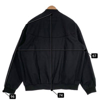 90's HABAND ハバンド ダービージャケット カップショルダー ブラック Size XL 福生店