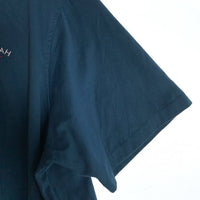 NOAH ノア コットン ジップアップ 半袖 シャツ グリーン 20-051-122-0001-1-0 Size XL 福生店