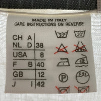 MAX MARA マックスマーラー リネンシャツ ホワイト size8 瑞穂店