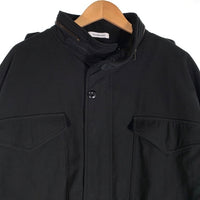 WTAPS ダブルタップス WMILL-65 JACKET.NYCO.SATIN ミリタリージャケット M-65型 ブラック BRDT-JKM01 Size 04 福生店