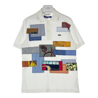 JUNYA WATANABE COMME des GARCONS MAN ジュンヤワタナベ コムデギャルソンマン LACOSTE ラコステ WQ-T018 パッチワーク ポロシャツ ホワイト sizeS 瑞穂店