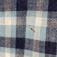 Ralph Lauren ラルフローレン BLAKE インド綿 半袖チェックシャツ ブルー sizeL 瑞穂店