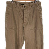 WAREHOUSE ウエアハウス HBT MILITARY PANTS ヘリンボーン ベイカーパンツ ミリタリー オリーブ Size 32 福生店