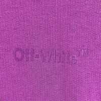 OFF-WHITE オフホワイト OMBB097S23FLE001 パーカー パープル sizeL 瑞穂店