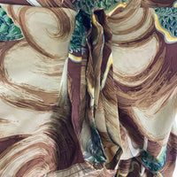 SUN SURF サンサーフ SS30692 SILK S/S SPECIAL EDITION ROYAL HAWAIIAN DRAGON アロハシャツ ブラウン sizeM 瑞穂店