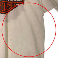 00's~ HARLEY-DAVIDSON ハーレーダビッドソン バー&シールド プリント Tシャツ ホワイト 2009コピーライト Size XL 福生店