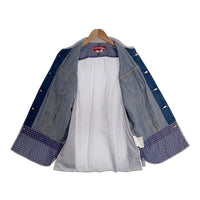JUNYA WATANABE MAN COMME des GARCONS ジュンヤワタナベマン コムデギャルソン 20SS Levi's リーバイス デニム切替 ストライプシャツ ホワイト インディゴ WE-B015 Size S 福生店