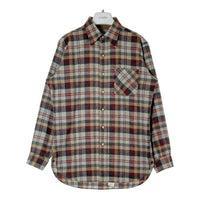 PENDLETON ペンドルトン 70's USA製 ウールシャツ 片ポケット ブラウン×グレー sizeM 瑞穂店