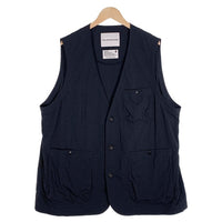 White Mountaineering ホワイトマウンテニアリング 24SS NYLON VEST ナイロンベスト ブラック WM2471221 Size 4 福生店