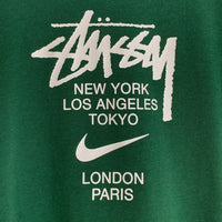 NIKE ナイキ STUSSY ステューシー 20AW NRG INTERNATIONAL TEE インターナショナル 半袖 Tシャツ グリーン DD3342-341 Size L 福生店