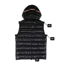 MONCLER モンクレール LANOUX GILET LANOUX VEST ロゴワッペン ダウンベスト ブラック D20914333005 Size 3 福生店