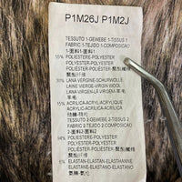 EMPORIO ARMANI エンポリオアルマーニ 毛皮プリント ニット セーター グレー sizeL 瑞穂店