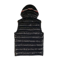 MONCLER モンクレール LANOUX GILET LANOUX VEST ロゴワッペン ダウンベスト ブラック D20914333005 Size 3 福生店