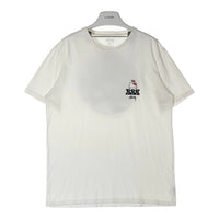 Stussy ステューシー 30周年記念 ハローキティ シャネルロゴ Tシャツ ホワイト sizeXL 瑞穂店
