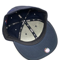 90's New Era ニューエラ MLB ニューヨーク・ヤンキース 59FIFTY ベースボールキャップ ネイビー ウール USA製 Size 7 1/4 (57.7cm) 福生店