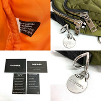DIESEL ディーゼル X07656P3895 ダブルチェーン ミニショルダーバッグ カーキ 瑞穂店