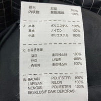 NIKE ナイキ 510835-010 格子柄 刺繍ロゴ ウインドブレーカー ブラック sizeXL 瑞穂店