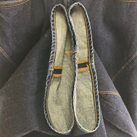 Jieda ジエダ STUDIOUS別注 PATCH DENIM WIDE PANTS パッチ デニム ワイドパンツ インディゴ size2 瑞穂店