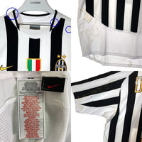 NIKE ナイキ 114321 ユベントス 03/04 ホーム ユニフォーム #10 デルピエロ スクデットワッペン付 ホワイト sizeXL 瑞穂店