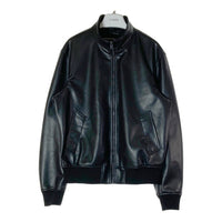 ZARA ザラ フェイクレザーボンバージャケット ブラック sizeL 瑞穂店
