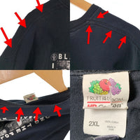 BLACK LIVES MATTER ブラックライヴズマター プリントTシャツ ブラック Size 2XL 福生店