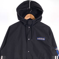 adidas アディダス ADIBREAK WB ウインドブレーカー ジャケット ブラック スナップボタン ポリエステル IY4845 Size L 福生店