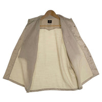 Needles ニードルズ S/S Cowboy One-Up Shirt Poly Slub Sateen サテン 半袖 シャツ ベージュ MR254 Size M 福生店