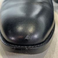 SAINT LAURENT PARIS サンローランパリ Wyatt Harness Ring Boot ワイアットハーネス リングブーツ ブラック サイドジップ 443190 AQS00 1000 Size 39 1/2 (24.5cm) 福生店