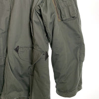 80's U.S.AIR FORCE 米空軍 N-3B ミリタリー フライトジャケット オリーブ 8415-00-376-1672 LANCER 81年会計 Size M 福生店