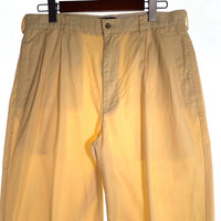 Polo Ralph Lauren ポロラルフローレン HAMMOND PANT ハモンドパンツ 2タック コットン イエロー Size 35×30 福生店