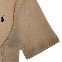 POLO RALPH LAUREN ポロラルフローレン 鹿の子 ポロシャツ 半袖 ベージュ Size L 福生店