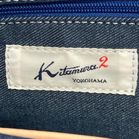 Kitamura キタムラ リュック 2way デニム デカロゴ インディゴ 瑞穂店