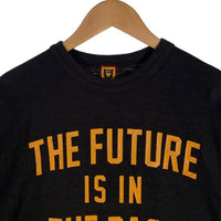 HUMAN MADE ヒューマンメイド THE FUTURE IS IN THE PAST プリントTシャツ ブラック Size XL 福生店
