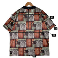 BoTT ボット 総柄プリント ゲームシャツ 半袖 ブラック マルチ 241BoTT06 Size XL 福生店