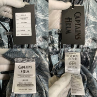 CAPTAINS HELM キャプテンズヘルム UV&BUG PROOF MESH LIGHT SHELL ユーブイアンドバグ プルーフ メッシュ ライト シェル ブラック CH25-SS-J04 Size L 福生店