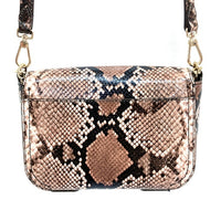 FURLA フルラ WB00393 マヤ クロスボディ パイソン柄 ミニショルダーバッグ ブラック 瑞穂店