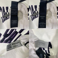 Palm Angels パームエンジェルス ロゴプリント Tシャツ ホワイト PMAA001E20JER005 Size XL 福生店