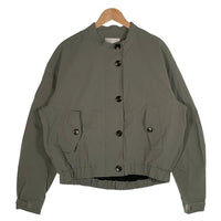 bastard バスタード リップストップ スタンドカラー ジップアップジャケット グリーン Size M 福生店