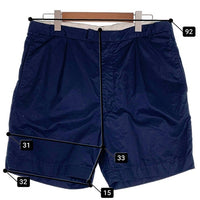 BEAMS+ ビームスプラス ツイル ワイドショーツ ショートパンツ ネイビー 11-25-1742-874 Size XL 福生店