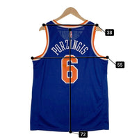 NIKE ナイキ ニューヨークニックス スウィングマンジャージ ゲームシャツ ユニフォーム ブルー ポルジンギス 864495-495 Size L 福生店